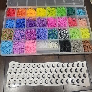 31 Colors Of Bands With FunLoom For Bracelet Making (Rainbow Loom Style)